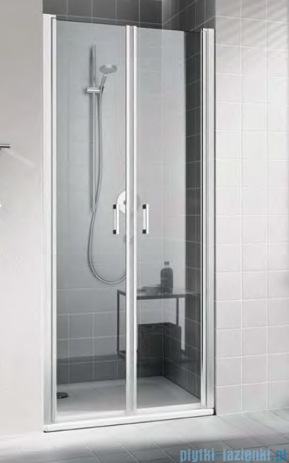 Kermi Cada XS drzwi wahadłowe 2-skrzydłowe 115 cm CKPTD11520VPK