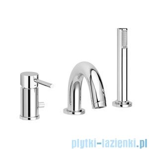 Paffoni  Red bateria wannowa 3-otworowa chrom LIG040LCR