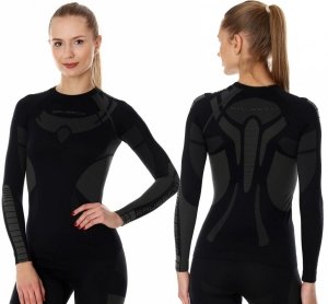 BRUBECK DRY LS13070 BLUZA BIELIZNA TERMOAKTYWNA L