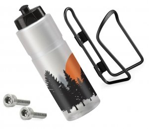 KELLYS TRACE FOREST BIDON 0,75L + KOSZYK + ŚRUBKI