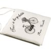 Poduszka na krzesło French Home - Bicyclette - biała