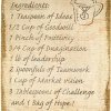 Obraz Recipe for Success - Przepis na sukces - 31x26 cm
