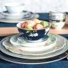 Talerz deserowy 18 cm - Mint Uni Laura Ashley Heritage