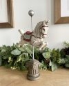 Dekoracja konik z karuzeli - wys. 29 cm