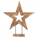 Gwiazda dekoracyjna Wood Old Belldeco - wys. 135 cm
