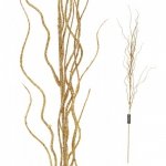 Roślina sztuczna - gałązki złote Aluro