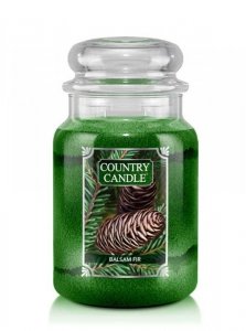Country Candle - Balsam Fir - Duży słoik (652g) 2 knoty