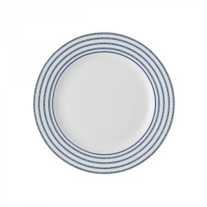 Laura Ashley BLUEPRINT - talerz deserowy 18 cm - CANDY STRIPE