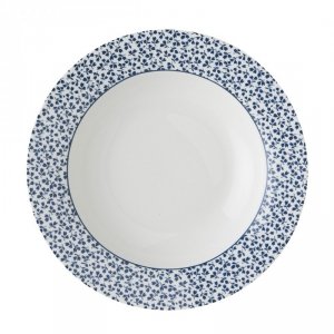 Laura Ashley BLUEPRINT - talerz głęboki 22 cm - FLORIS