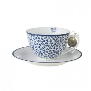 Laura Ashley BLUEPRINT - filiżanka do cappuccino 250 ml - FLORIS