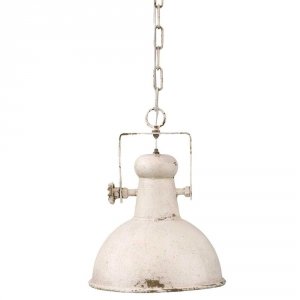 Lampa sufitowa Chic Antique Factory 2 kremowa - H43/Ø32 cm	