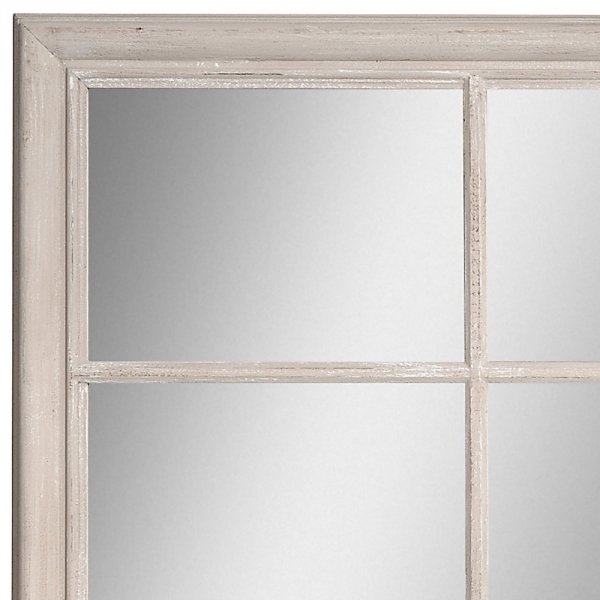 Lustro okno Belldeco Bosco beżowe - 120 cm