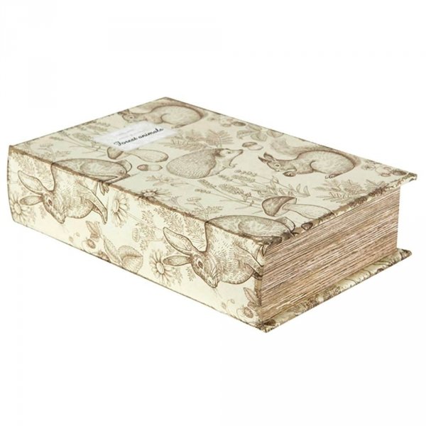Książka ozdobna - pudełko Forest animals 27x17,5x7 cm