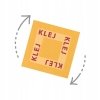 Bloczek 76x76mm niebieski 360stopni STICK`N 21553