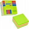 Bloczek STICKN 51x51mm zielony-mix neon i pastel 21534