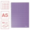 Kołonotatnik Colour`Breeze A5 w kratkę lawendowy 628469 ESSELTE