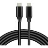 Kabel USB-C -> USB-C 1m 5A 100W 10Gbps czarny EVERACTIVE (CBS-1CCD)