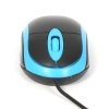 Mysz OMEGA optyczna 1200dpi USB Value Line czarno-niebieska (41644)