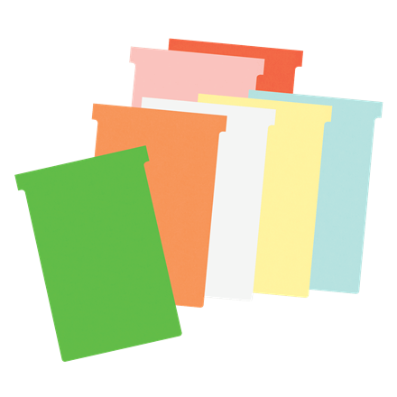 Karteczki T-CARD 4 białe (100szt.) 2004002 NOBO