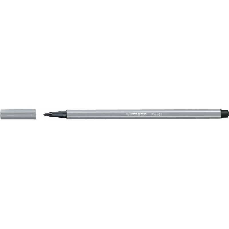 Flamaster PEN 68/95 c.szary STABILO