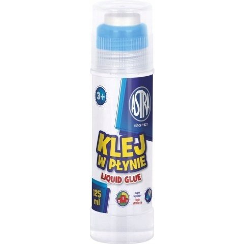 Klej szkolny w płynie transparentny Liquid Glue 125ml 401117002 ASTRA