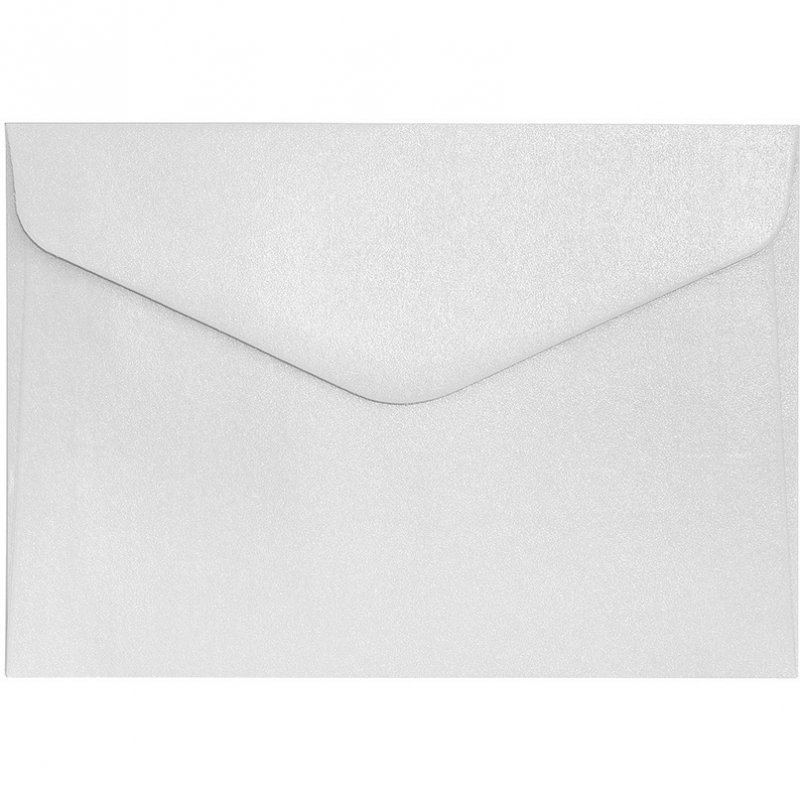 Koperta B6 Pearl biały K 150g. (10szt.) 280839 Galeria Papieru