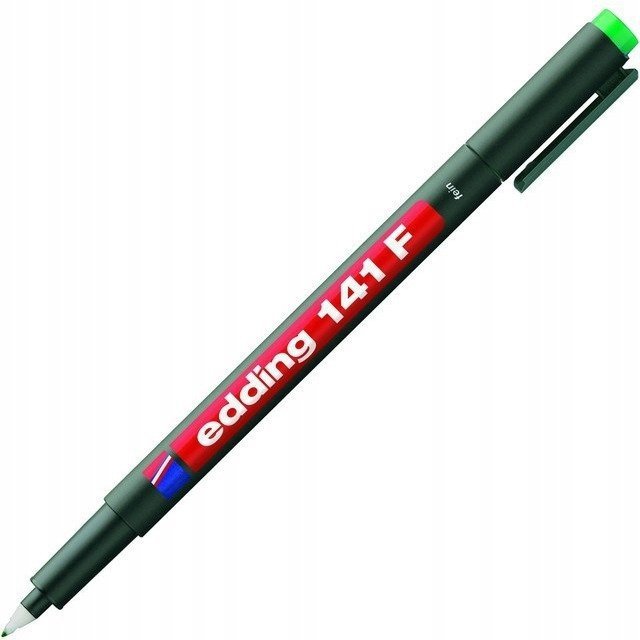 Marker niezmywalny do folii 0,6mm zielony 141F/004/ZI ED EDDING