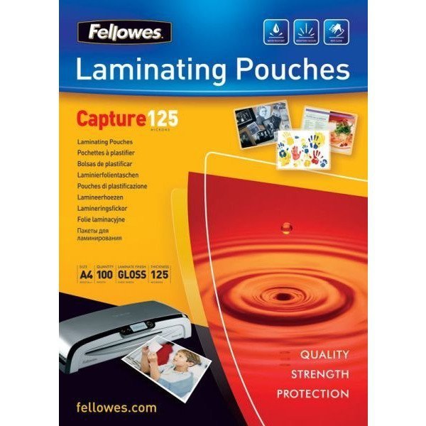 Folia do laminacji FELLOWES 125mic A6 (100szt.) 5307201