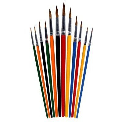 Pędzle okrągłe 252 12szt.170-1419 GRAND