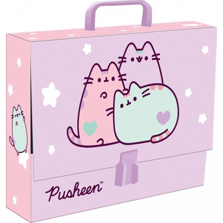 Teczka z rączką XL na prace plastyczne PUSHEEN ST.MAJEWSKI