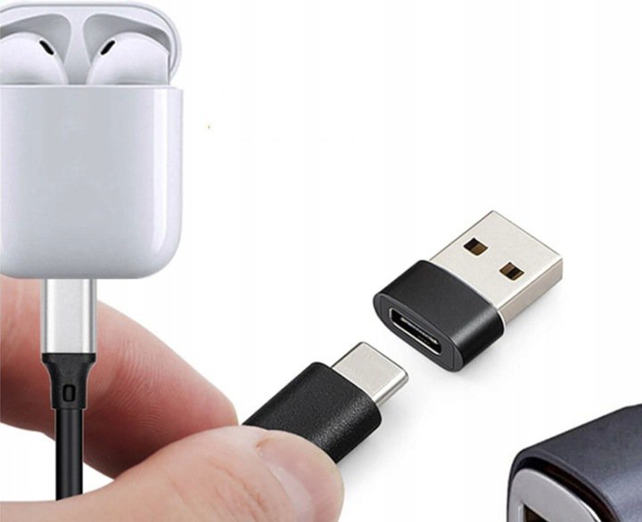 Adapter USB-C (F) -&gt; USB-A (M) 2.0 BULK
