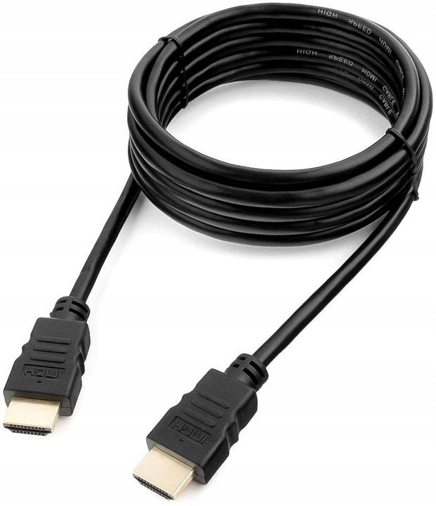 Kabel HDMI -&gt; HDMI 1,5m czarny BULK