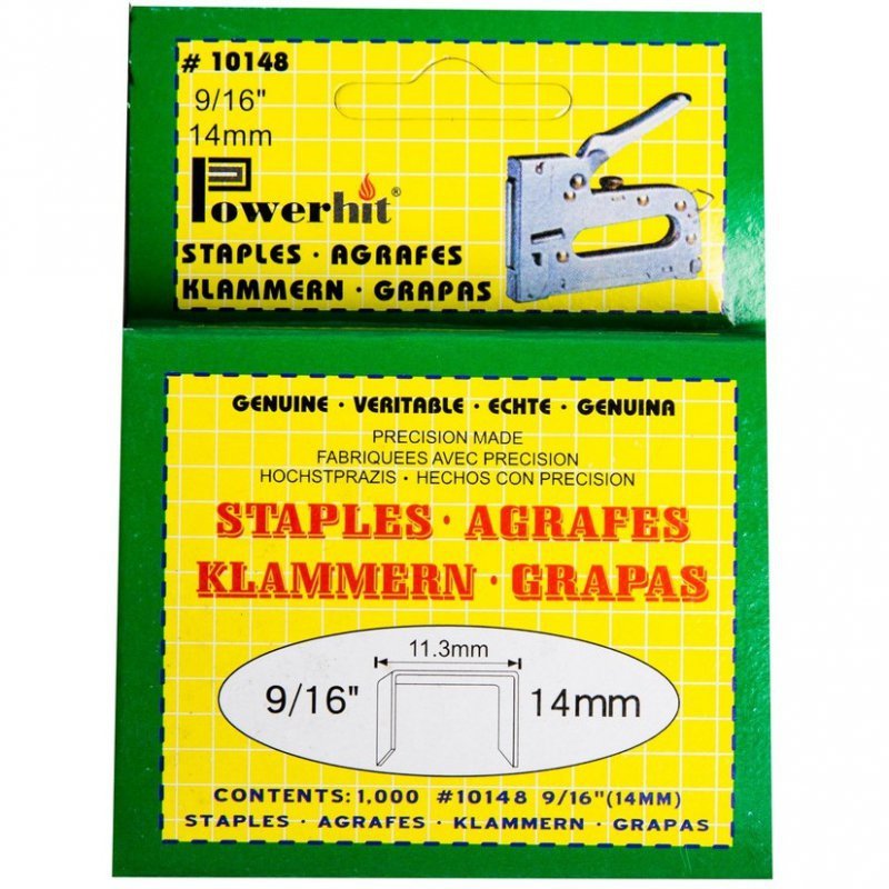 Zszywki tapicerskie 14mm 9/16&quot; 207024 Leviatan