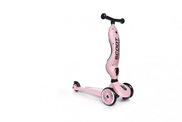 SCOOTANDRIDE Highwaykick 1 2w1 Jeździk i hulajnoga 1-5 lat Rose