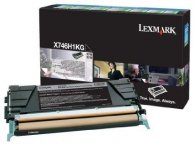 Lexmark oryginalny toner X746H2KG, black, 12000s, high capacity, Lexmark X746DE, X748DE, X748DTE