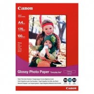Canon Photo paper Glossy, foto papier, połysk, biały, A4, 170 g/m2, 100 szt., GP-501 A4, atrament