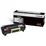 Lexmark oryginalny toner 50F0XA0, black, 10000s, 500XA, extra duża pojemność, Lexmark MS410DN, 410DN