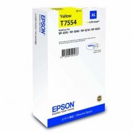 Epson oryginalny ink T7554, XL, yellow, 39ml, Epson WorkForce Pro WF-8590DWF