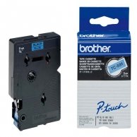 Brother oryginalna taśma do drukarek etykiet, Brother, TC-591, czarny druk/niebieski podkład, laminowane, 7.7m, 9mm