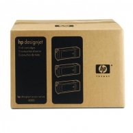 HP oryginalny ink C5085A, No.90, yellow, 3x400ml, 3szt, HP DesignJet 4000, 4000ps