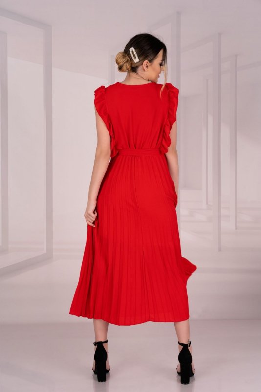 Merlotina Red D03 sukienka