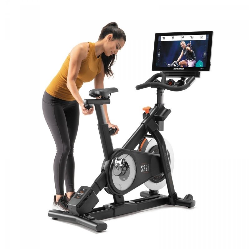 Powystawowy Rower spiningowy NordicTrack Commercial S22i + Roczne członkostwa  iFit