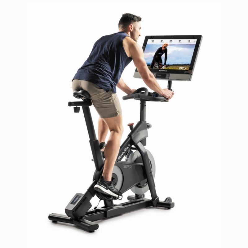 Rower spiningowy NordicTrack Commercial S27i  + członkostwo iFit na 1 rok