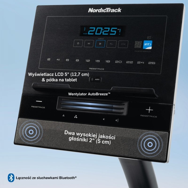 Rower programowany poziomy NordicTrack G LE + członkostwo iFit na 1 rok