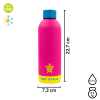 Butelka termiczna Kamai Gio Style, stal nierdzewna, różowa, pojemność 0,75L