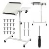 MACLEAN MOBILNE BIURKO/STAND NA LAPTOP, BIAŁE, REGULACJA WYSOKOŚĆ 59-89CM, MAX. 30KG MC-121 W