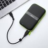Dysk zewnętrzny HDD Silicon Power Armor A60 (2TB; 2.5; USB 3.2; 5400 obr/min; Green-Black; SP020TBPHDA60S3K)
