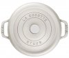 Garnek żeliwny okrągły STAUB 40501-409-0 - biała trufla 1.7 ltr (WYPRZEDAŻ)