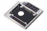Ramka Digitus SSD/HDD do CD/DVD/Blu-ray, SATA na SATA, 9,5mm