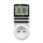 Programator czasowy Qoltec elektroniczny PC0628 | 3680W | 16A | LCD